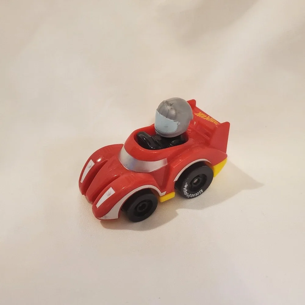 Fisher-Price‎ Little People Wheelies Red Hot Wheels Race Car